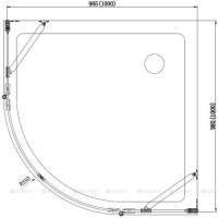 DUSHEVOY_UGOLOK_AQUANET_BETA_NWD2242_100X100_R550_PROZRACHNOE_STEKLO_MONTAZHNAYA_SKHEMA_1