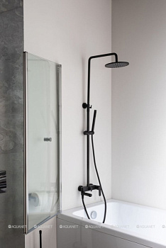 Душевая стойка Paffoni Blu ZCOL632NO, черный матовый