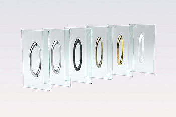 Душевой уголок GPS-Fis LUX 90*110 09 07 L профиль золото глянцевое стекло графит