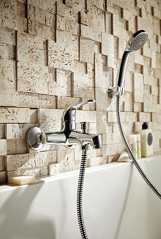 Смеситель для ванны с душем Bravat Fit 7F6135188CP-B-RUS